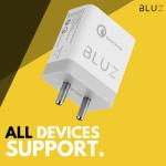 Bluz QC 20W Fast Charger β Rapid & Safe Charging β‘π