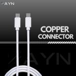 Zayn C to C with Aluminium Shield Data Cable